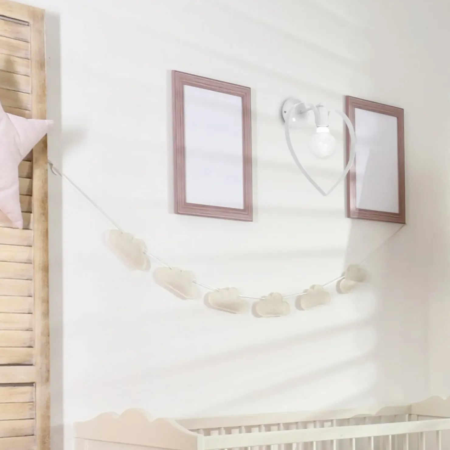 Minimalistyczny kinkiet w kształcie serca MLP9949 z serii AMORE | Kaja Oświetlen*Sklep Kaja Best Sale