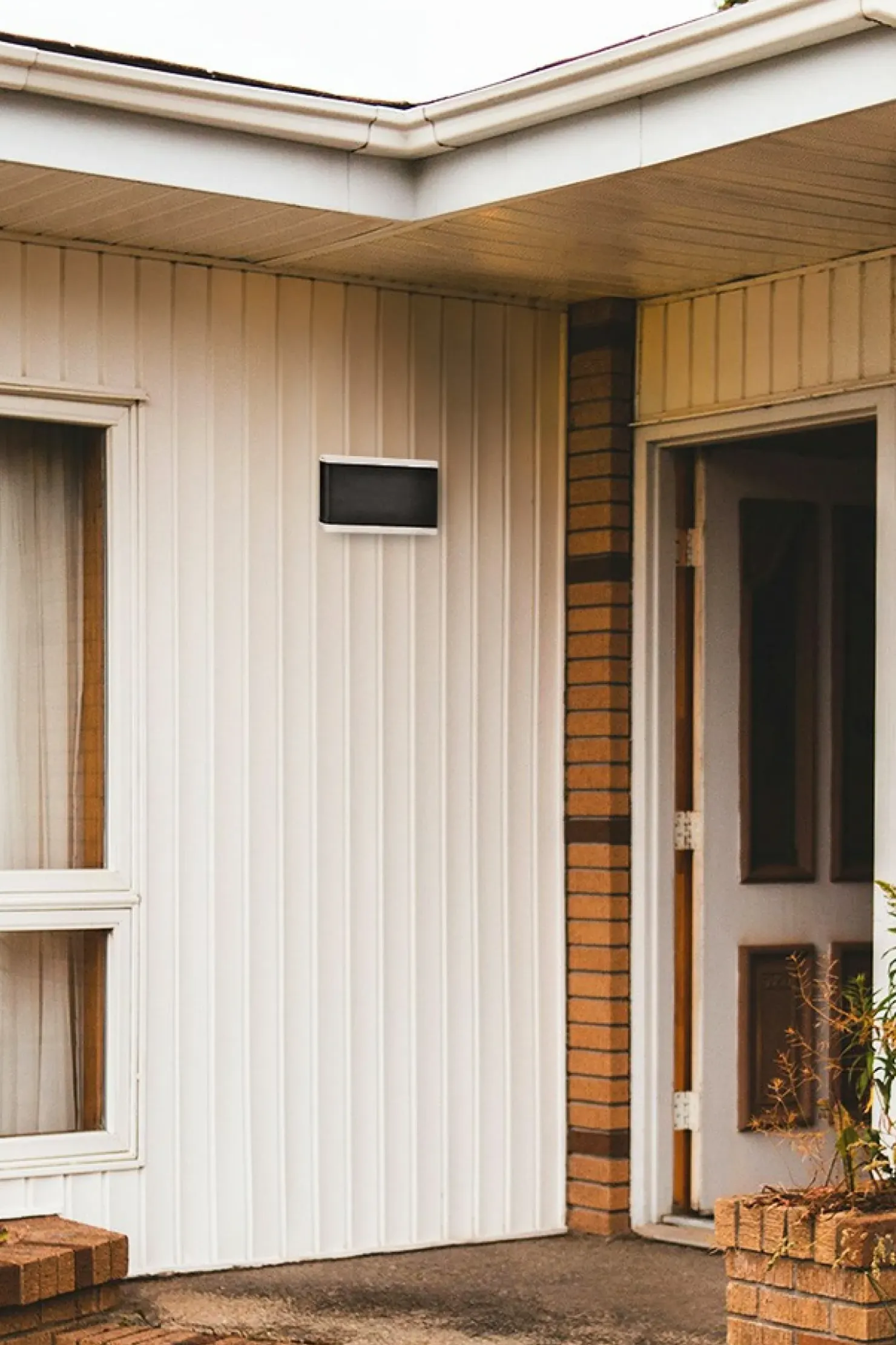 Minimalistyczny, płaski kinkiet ogrodowy K-8149 SITRA | Kaja*Sklep Kaja Outlet