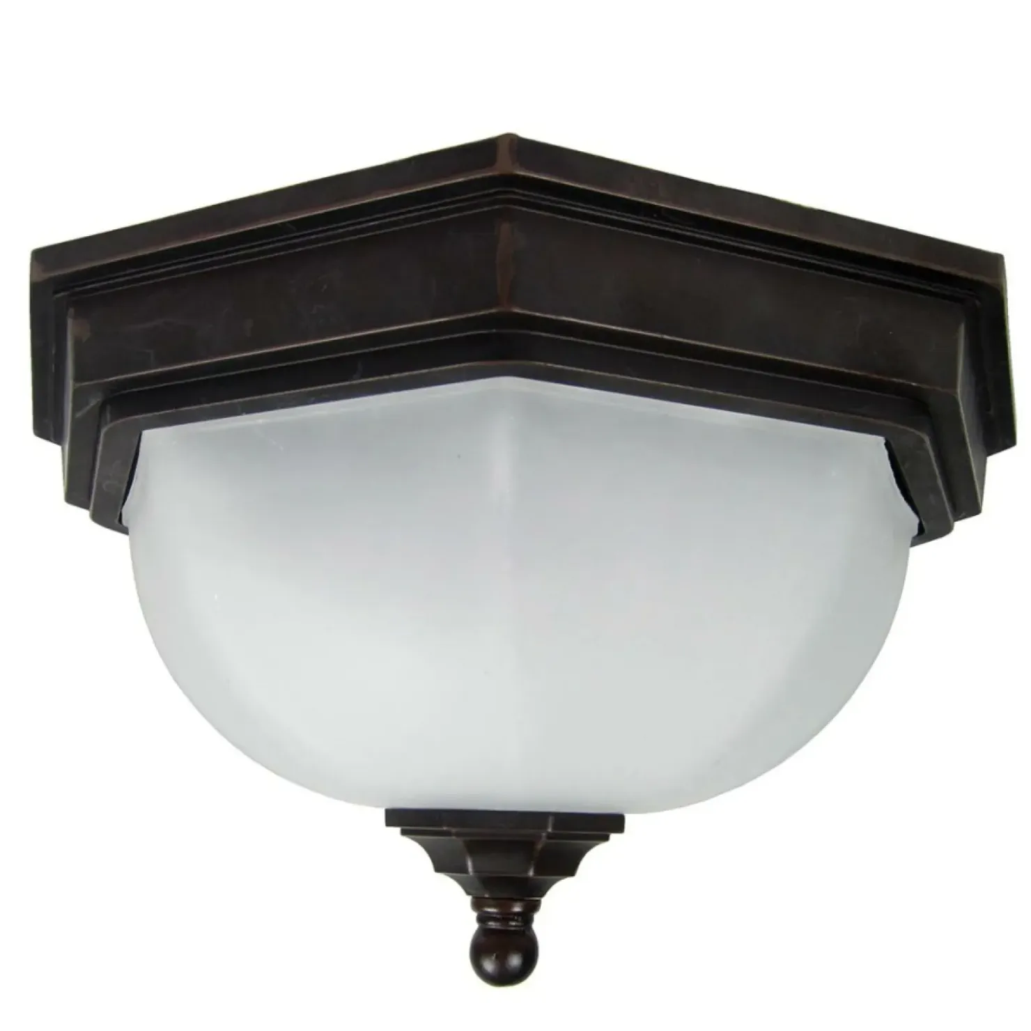 Minimalistyczny plafon zewnętrzny GZH-FF12 z serii FAIRFORD*Sklep Kaja Discount