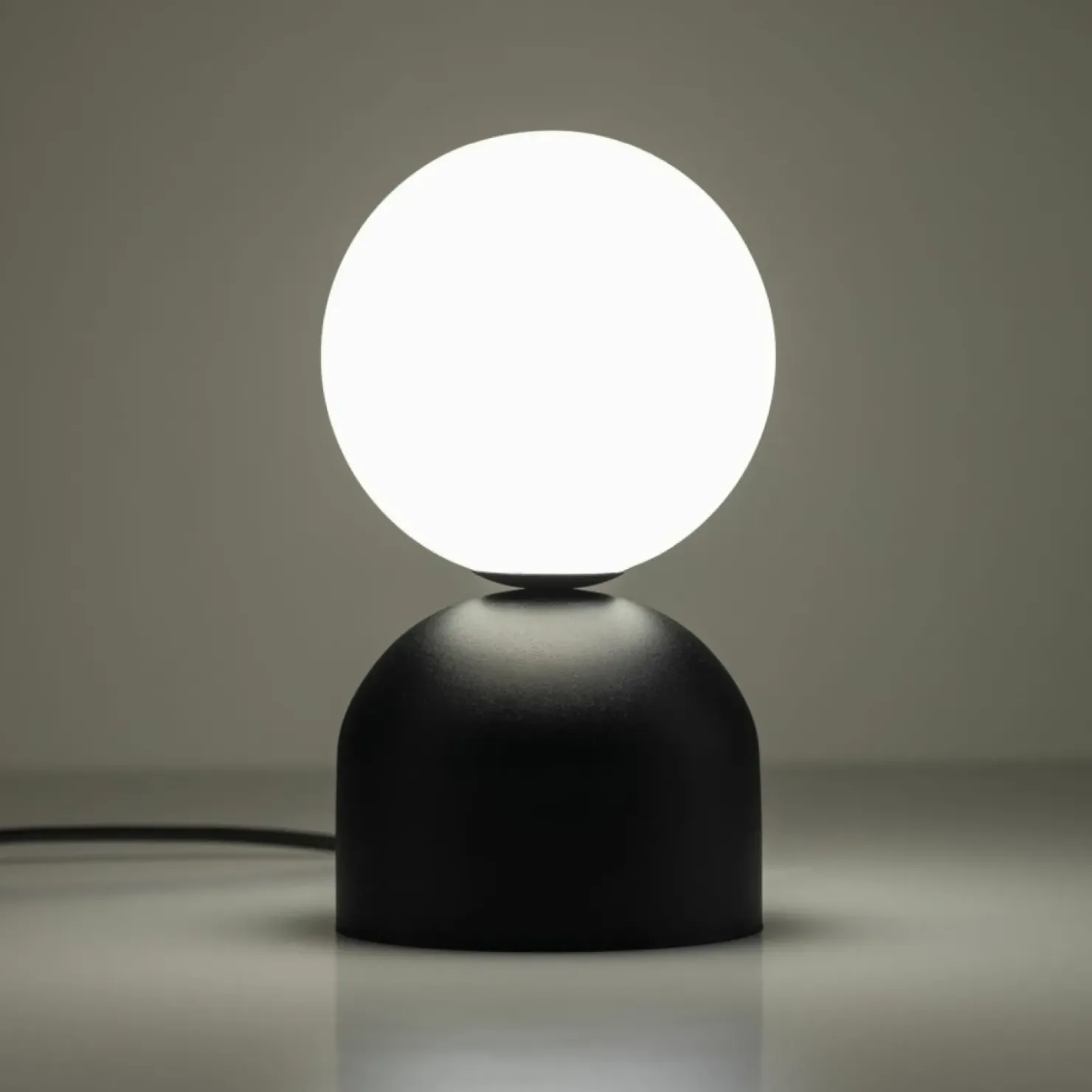 Modernistyczna, czarna lampka stołowa TK 16044 MIKI BLACK | Kaja*Sklep Kaja Flash Sale