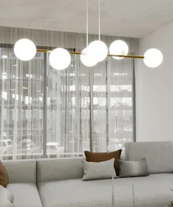 Online Sklep Kaja Modernistyczna lampa wisząca nad stół 1242/6 z serii GRAVITY | Kaja