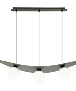 Hot Sklep Kaja Modernistyczna lampa wisząca z białymi kloszami 1301/3 z serii AURA