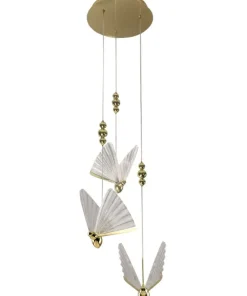 Modernistyczna lampa wisząca motyle LP-1715/3P MARIPOSA | Kaja*Sklep Kaja Fashion