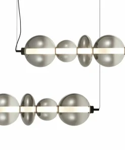 Cheap Sklep Kaja Modernistyczna lampa wisząca, świecące kamienie ML0348 DAPHNE | Kaja