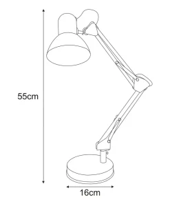 Modernistyczna lampka biurkowa z przegubami K-MT-COSMO*Sklep Kaja New