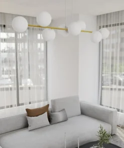 Sale Sklep Kaja Molekularna lampa wisząca do jadalni, nad stół 1242/8 z serii GRAVITY