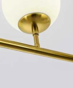 Online Sklep Kaja Molekularna, złota lampa nad stół LP-002/8P DORADO | Kaja Oświetlenie
