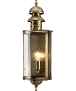Mosiężna lampa elewacyjna DOWNING-STREET z serii DOWNING STREET*Sklep Kaja Fashion