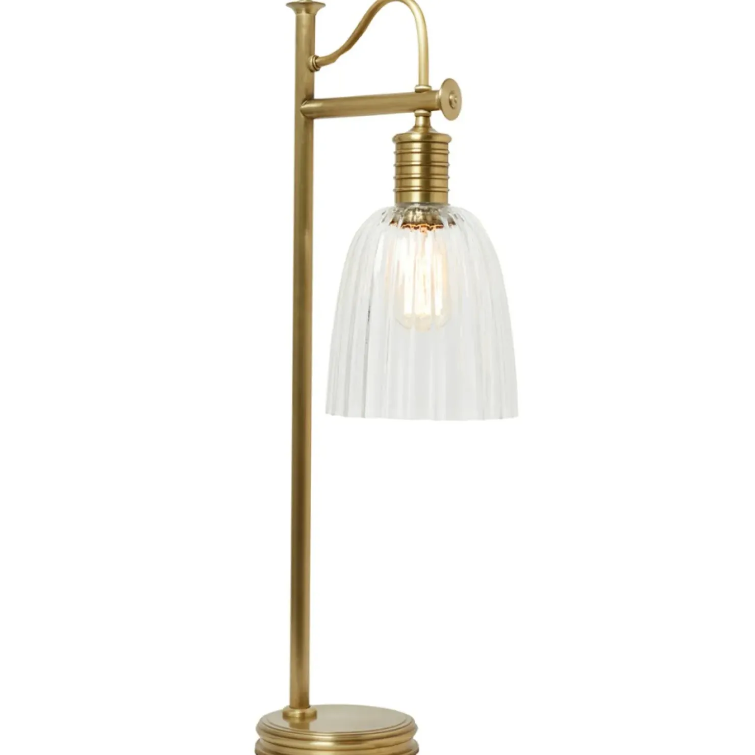 Mosiężna lampa stołowa, do biura DOUILLE-TL-AB z serii DOUILLE*Sklep Kaja Clearance
