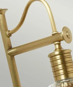 Mosiężna lampa stołowa, do biura DOUILLE-TL-AB z serii DOUILLE*Sklep Kaja Clearance