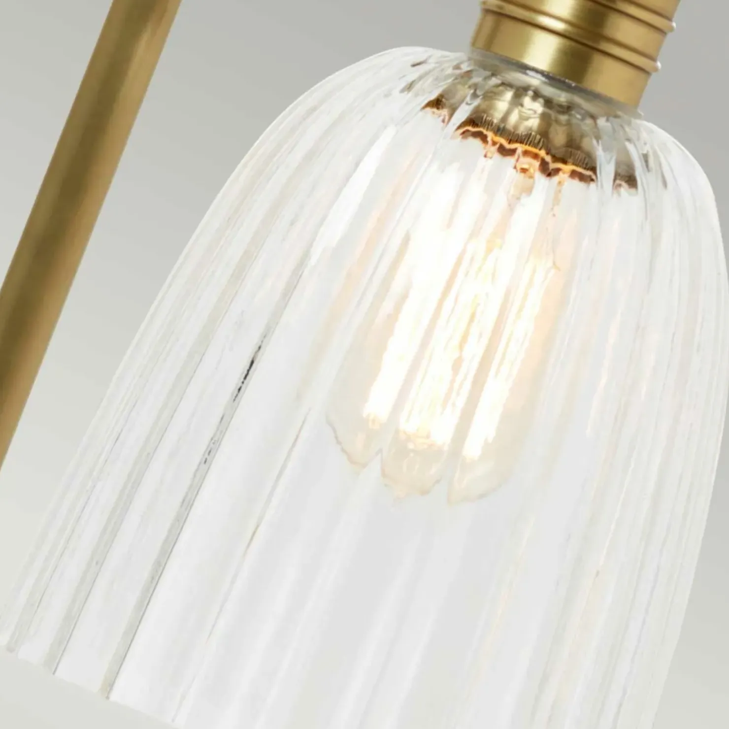 Mosiężna lampa stołowa, do biura DOUILLE-TL-AB z serii DOUILLE*Sklep Kaja Clearance