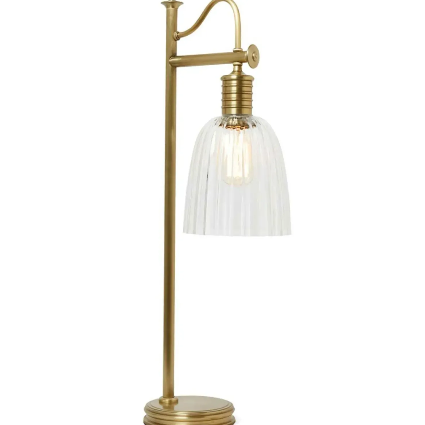 Mosiężna lampa stołowa, do biura DOUILLE-TL-AB z serii DOUILLE*Sklep Kaja Clearance