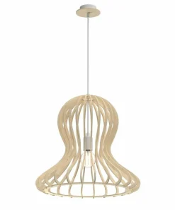 Store Sklep Kaja Naturalna lampa wisząca do stylowej sypialni ANT 5017 OCTO | Kaja