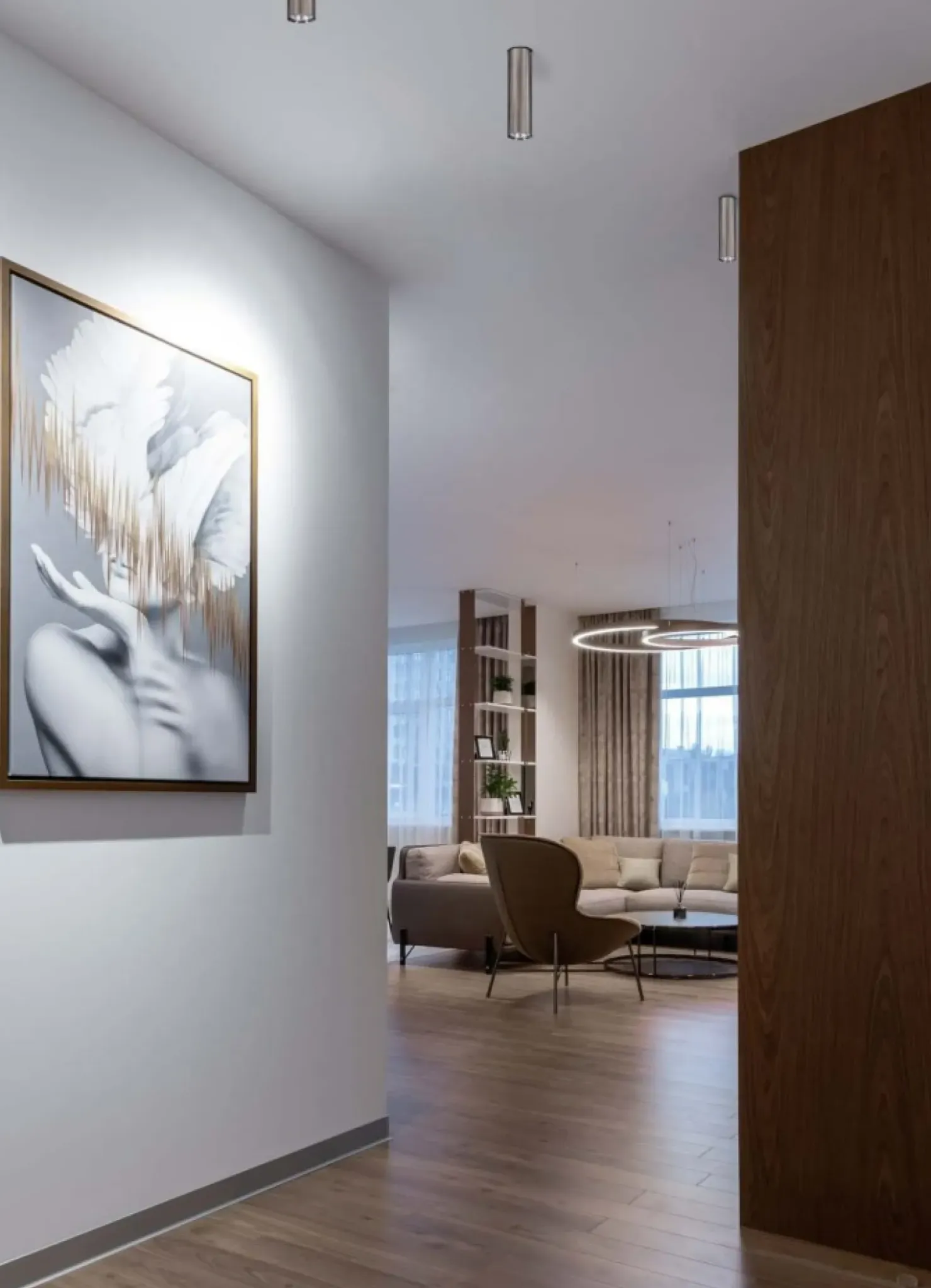 Natynkowy downlight do korytarza 20cm K-4822 ADRIA | Kaja Oświetlenie*Sklep Kaja Sale