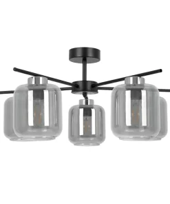 Fashion Sklep Kaja Niebanalna lampa sufitowa dająca dużo światła K-5517 z serii PIEGA