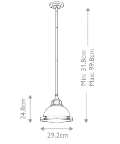 Online Sklep Kaja Niebanalna lampa w klasycznym stylu HK-AMELIA-P-S-CM z serii AMELIA chrom