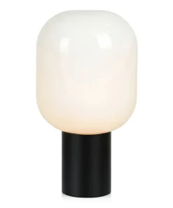 Niebanalna lampka nocna z białym kloszem 107482 | Kaja Oświetlenie*Sklep Kaja Store
