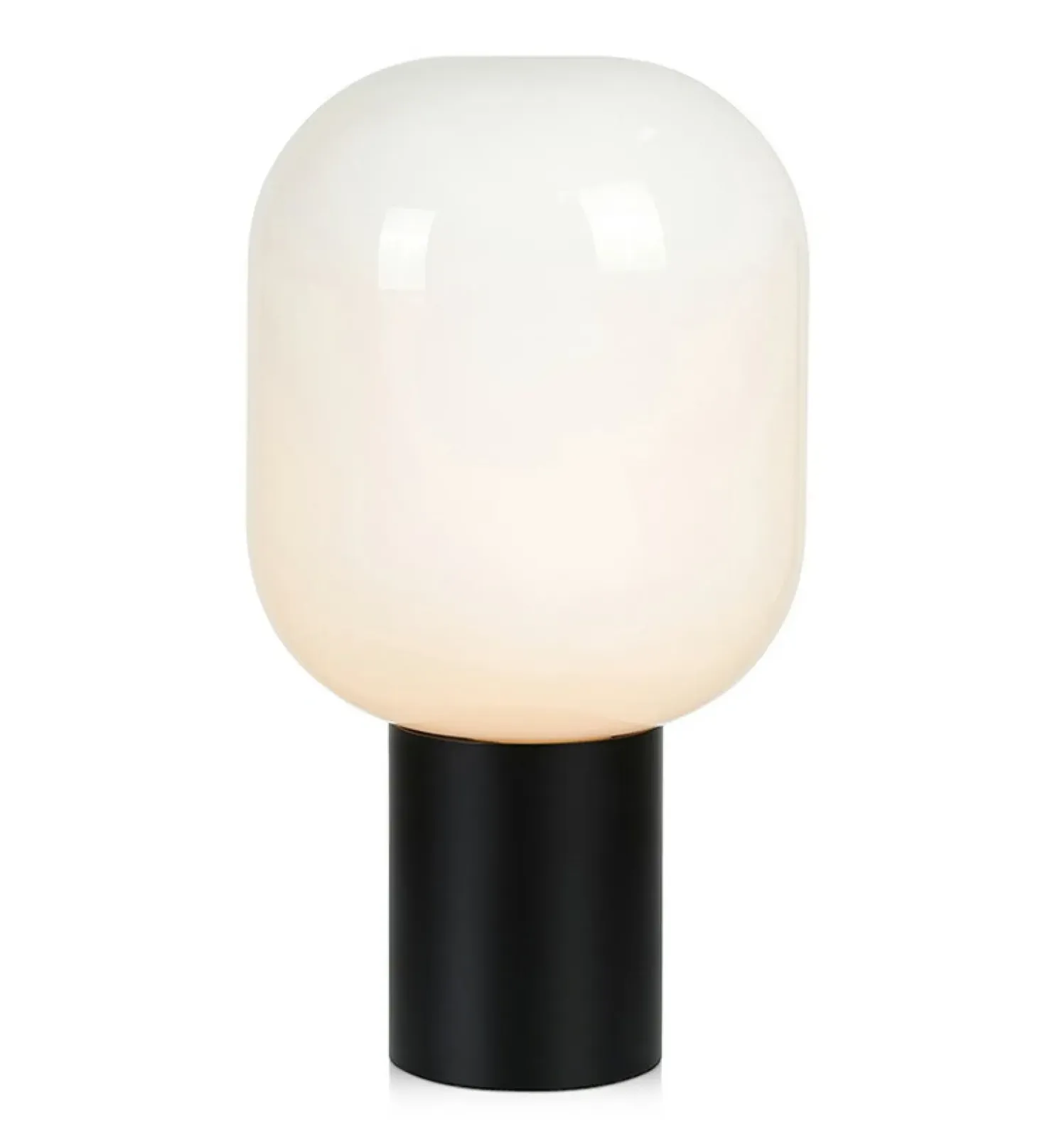 Niebanalna lampka nocna z białym kloszem 107482 | Kaja Oświetlenie*Sklep Kaja Store
