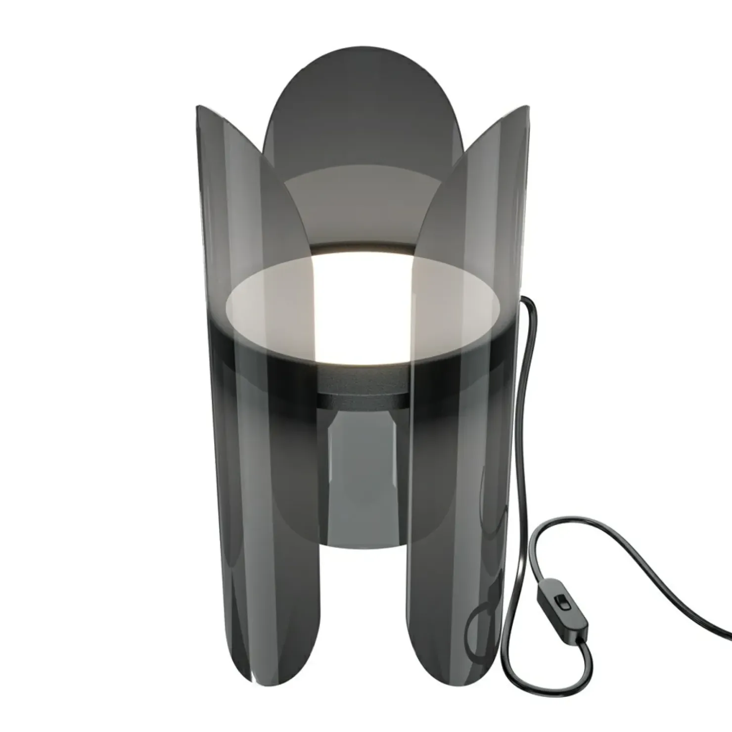 Niebanalna lampka stołowa, czarna MOD416TL-L6BR3K z serii INSIGHT*Sklep Kaja Discount