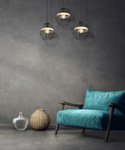 Cheap Sklep Kaja Niebanalna, potrójna lampa wisząca na listwie MLP5525 z serii CLIFF | Kaja Oświe