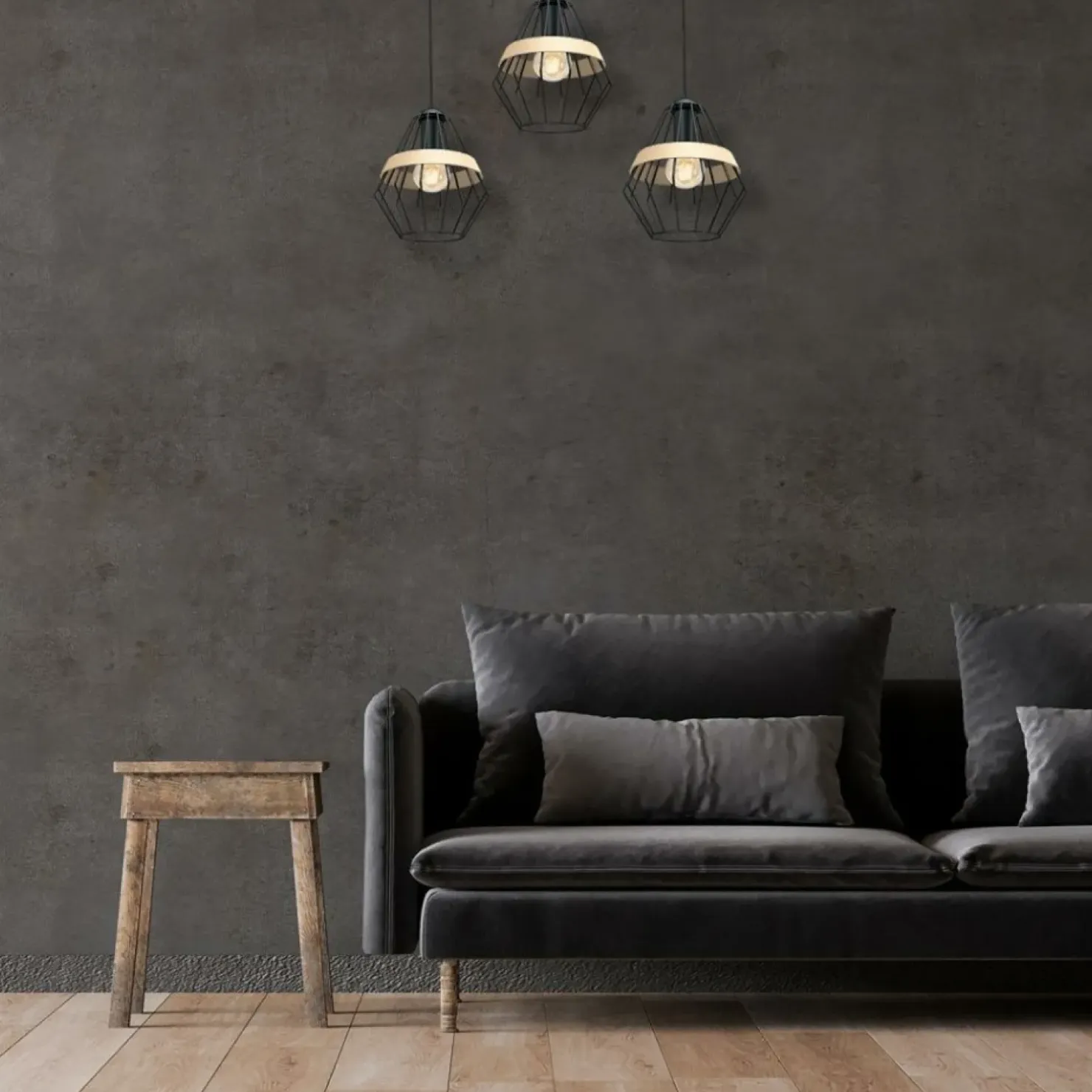 Cheap Sklep Kaja Niebanalna, potrójna lampa wisząca na listwie MLP5525 z serii CLIFF | Kaja Oświe