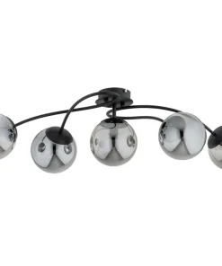 Cheap Sklep Kaja Niecodzienna lampa sufitowa w czarnym kolorze AL 63241 z serii GILIAN