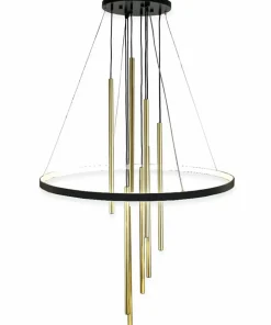 Flash Sale Sklep Kaja Niespotykana lampa wisząca LED do salonu ANT 5215 LUNA | Kaja