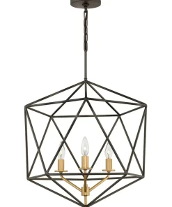 Sale Sklep Kaja Niestandardowa lampa wisząca, złota HK-ASTRID-3P z serii ASTRID