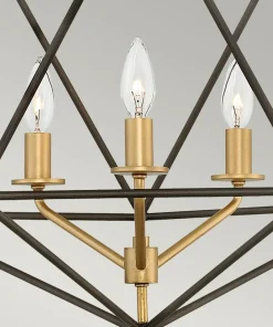 Sale Sklep Kaja Niestandardowa lampa wisząca, złota HK-ASTRID-3P z serii ASTRID