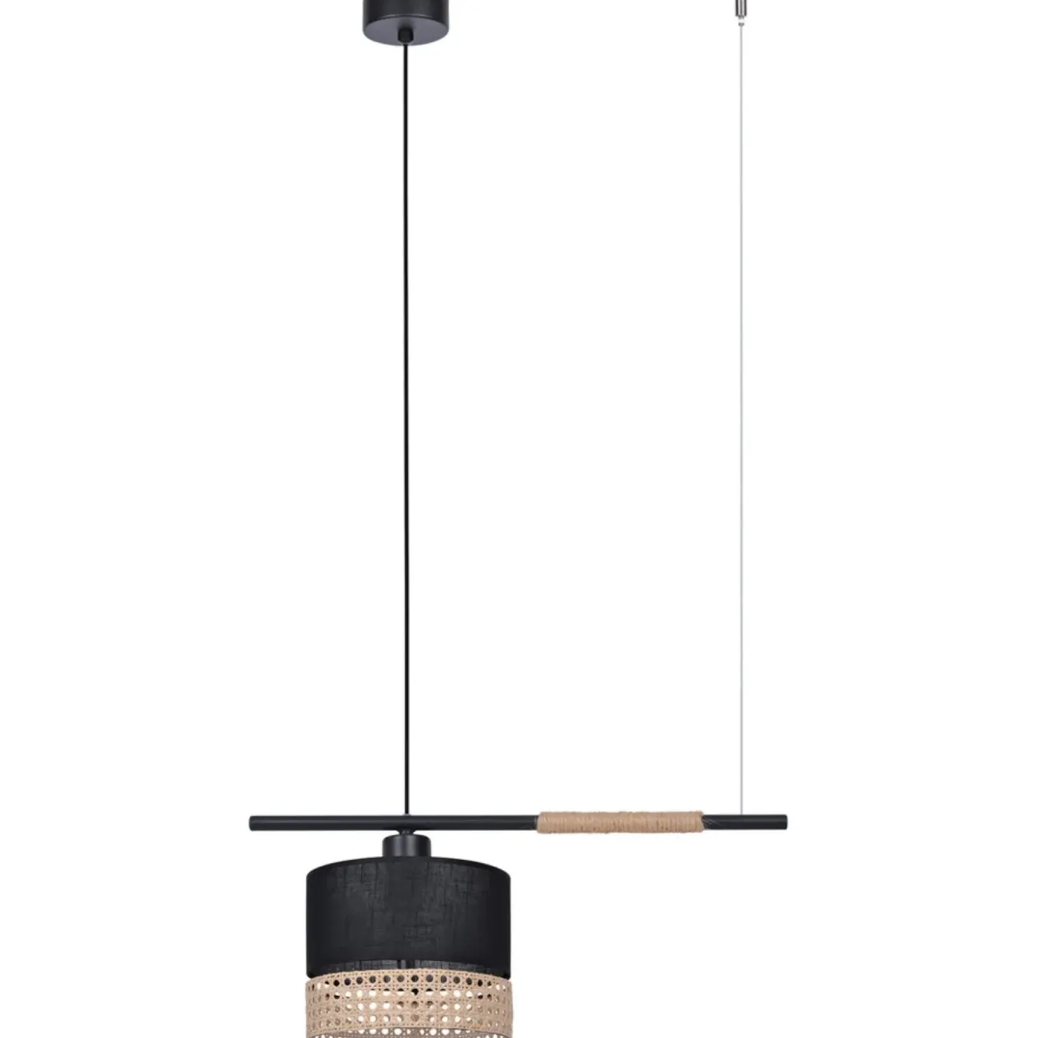 Niesymetryczna lampa wisząca w stylu boho K-4365 | Kaja Oświetlenie*Sklep Kaja Fashion