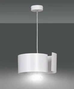 Discount Sklep Kaja Nietuzinkowa, biała lampa wisząca do kuchni 306/1 VIXON | Kaja