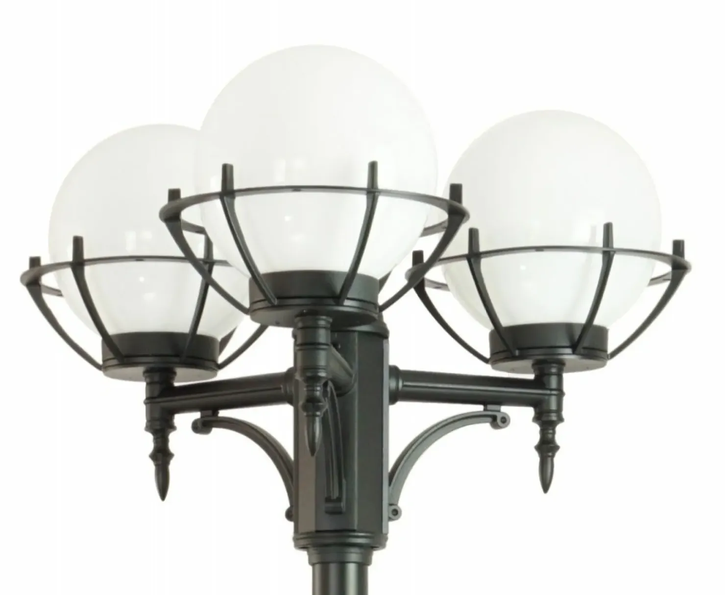 Nietuzinkowa lampa ogrodowa z trzema kloszami OGMWN 3 KPO 200*Sklep Kaja Best Sale