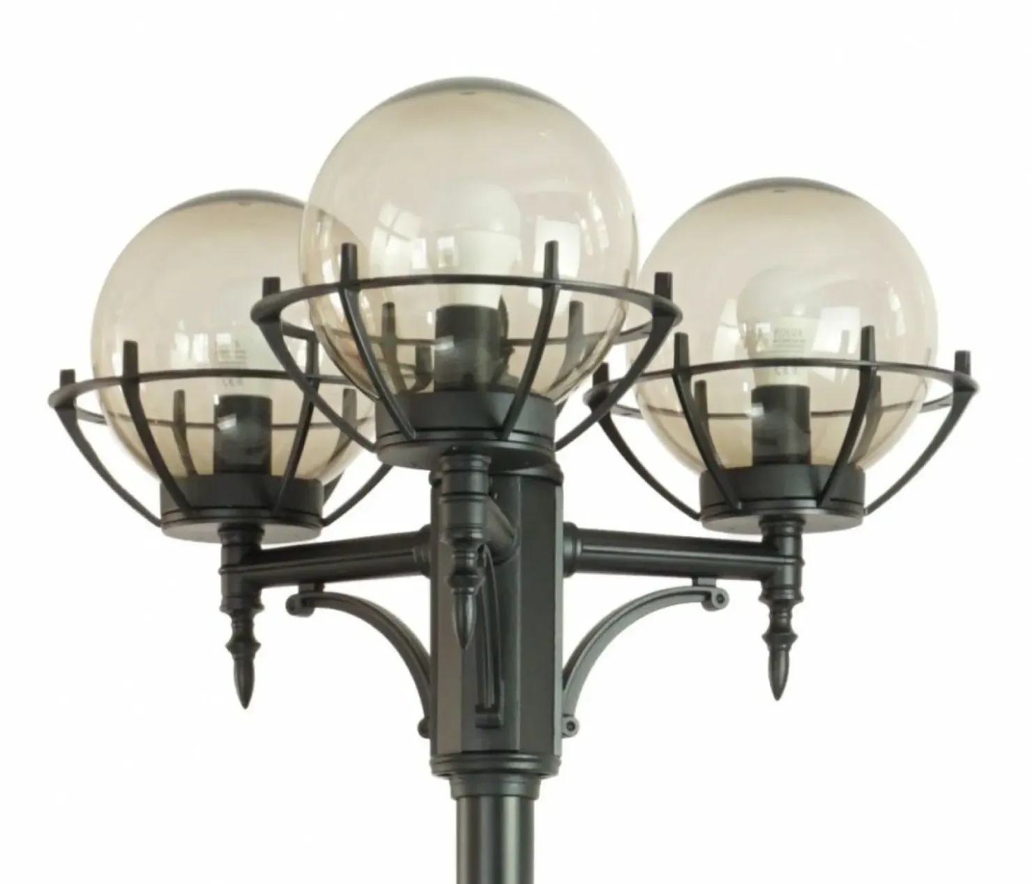 Nietuzinkowa lampa ogrodowa z trzema kloszami OGMWN 3 KPO 200*Sklep Kaja Best Sale