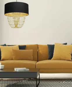 Niezwykle ozdobna lampa wisząca do salonu MLP6442 z serii ALMERIA | Kaja Oświetl*Sklep Kaja Store