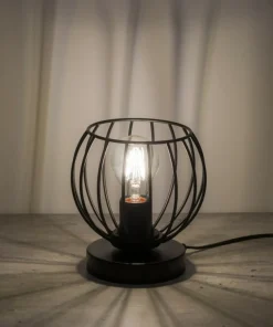 Niska, druciana lampka stołowa w stylu loft SIG 50310 z serii CHERRY*Sklep Kaja Discount