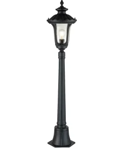 Niska lampa ogrodowa, wysokość 115cm CC4-S-BK z serii CHICAGO*Sklep Kaja Shop