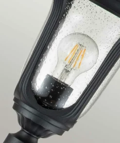 Niska lampa ogrodowa, wysokość 115cm CC4-S-BK z serii CHICAGO*Sklep Kaja Shop