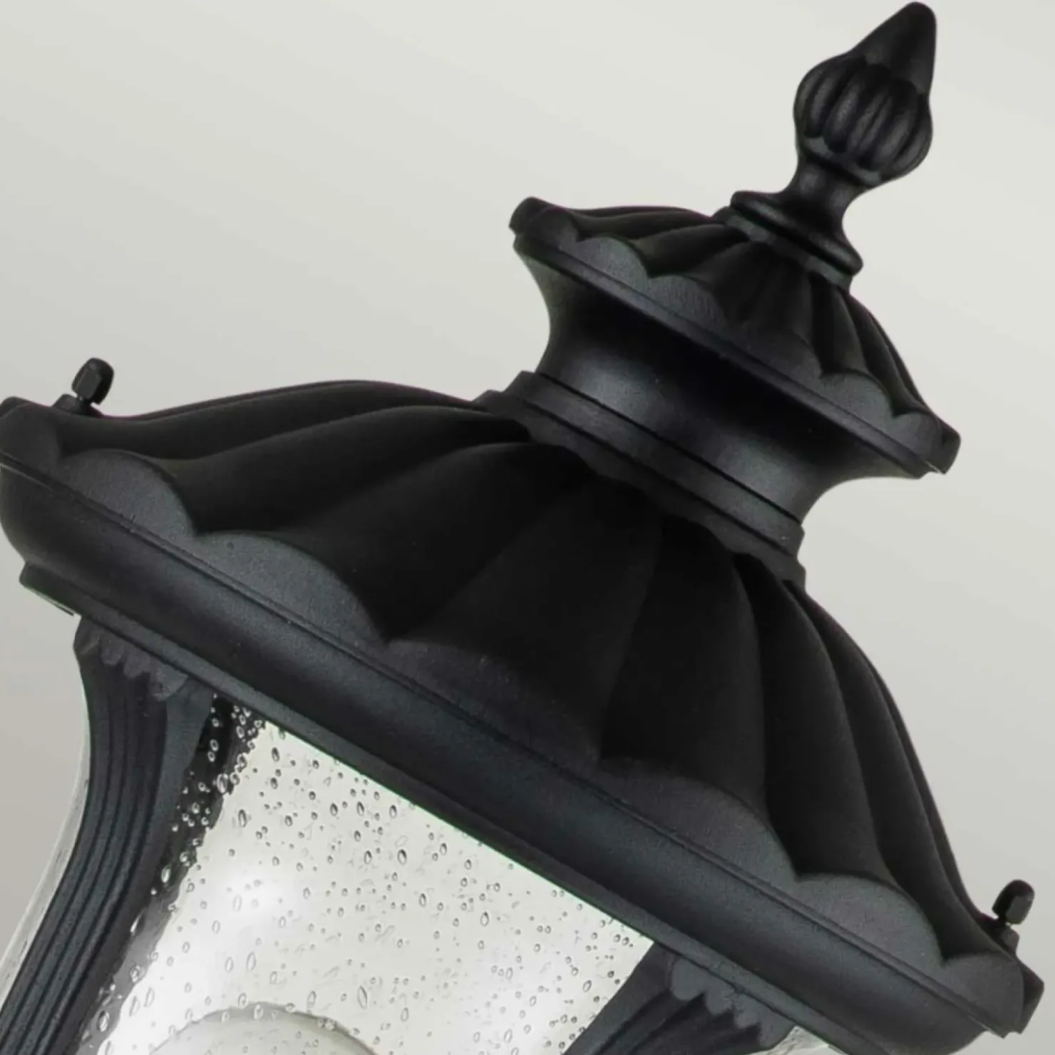 Niska lampa ogrodowa, wysokość 115cm CC4-S-BK z serii CHICAGO*Sklep Kaja Shop