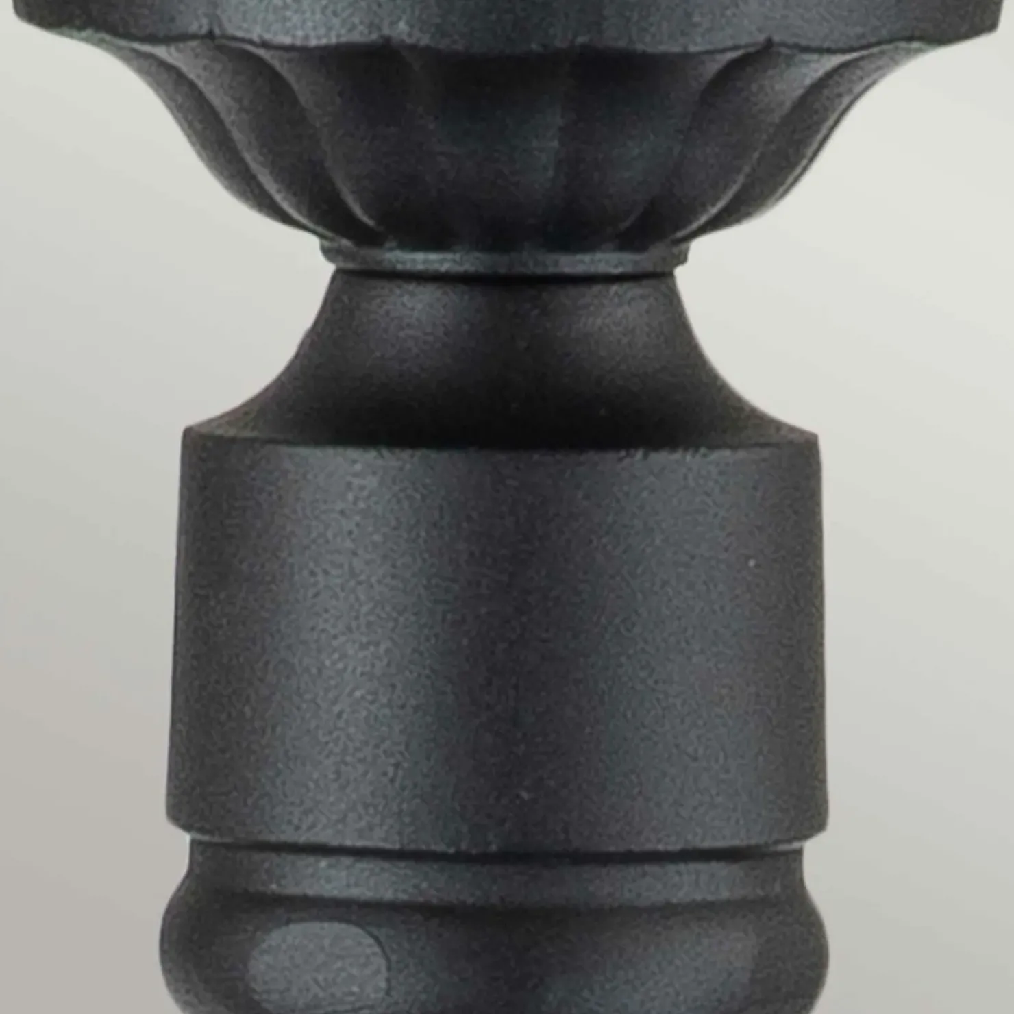 Niska lampa ogrodowa, wysokość 115cm CC4-S-BK z serii CHICAGO*Sklep Kaja Shop