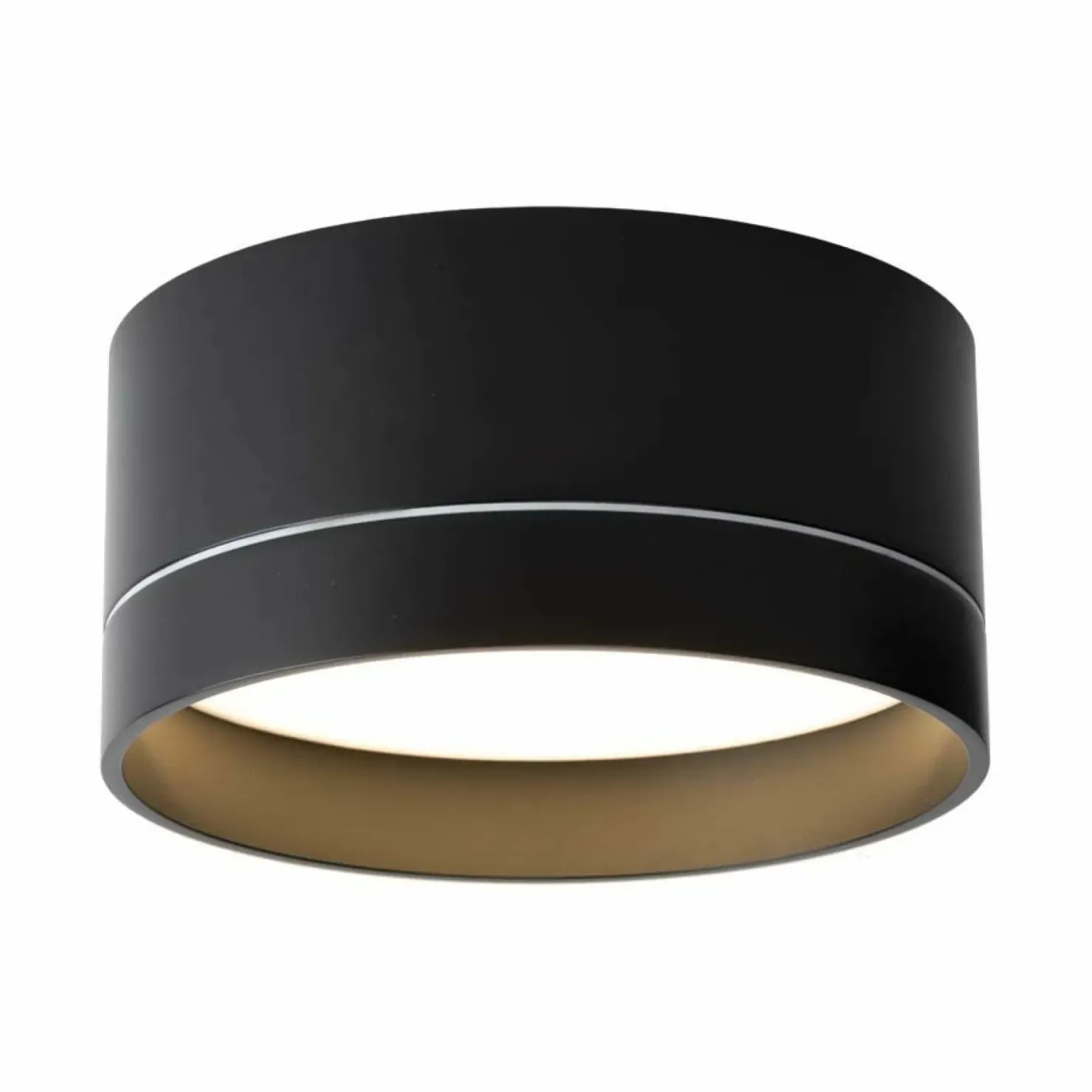 Niski, czarny reflektor na żarówkę GX53 ANT 1182 TOSA | Kaja*Sklep Kaja Shop