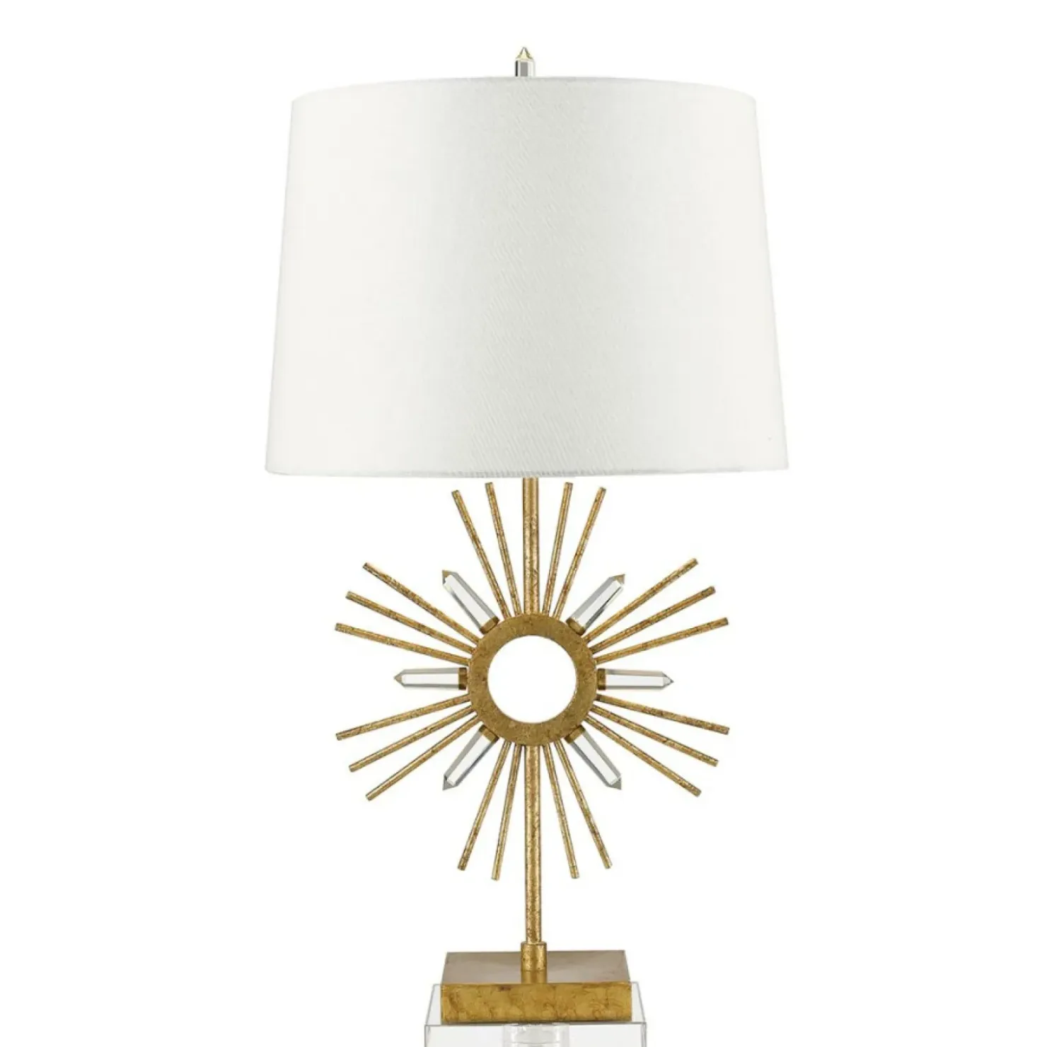 Nocna lampka stołowa z abażurem GN-SUN-KING-TL z serii SUN KING*Sklep Kaja Cheap