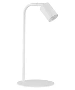 Nowoczesna, biała lampka do stylowego biura TK 5490 z serii LOGAN*Sklep Kaja Online