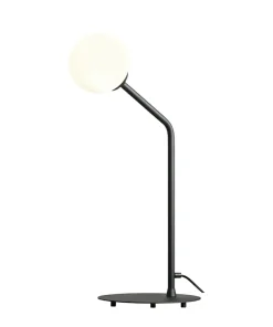 Nowoczesna, czarna lampka do loftowej sypialni 1064B1 z serii PURE*Sklep Kaja Flash Sale
