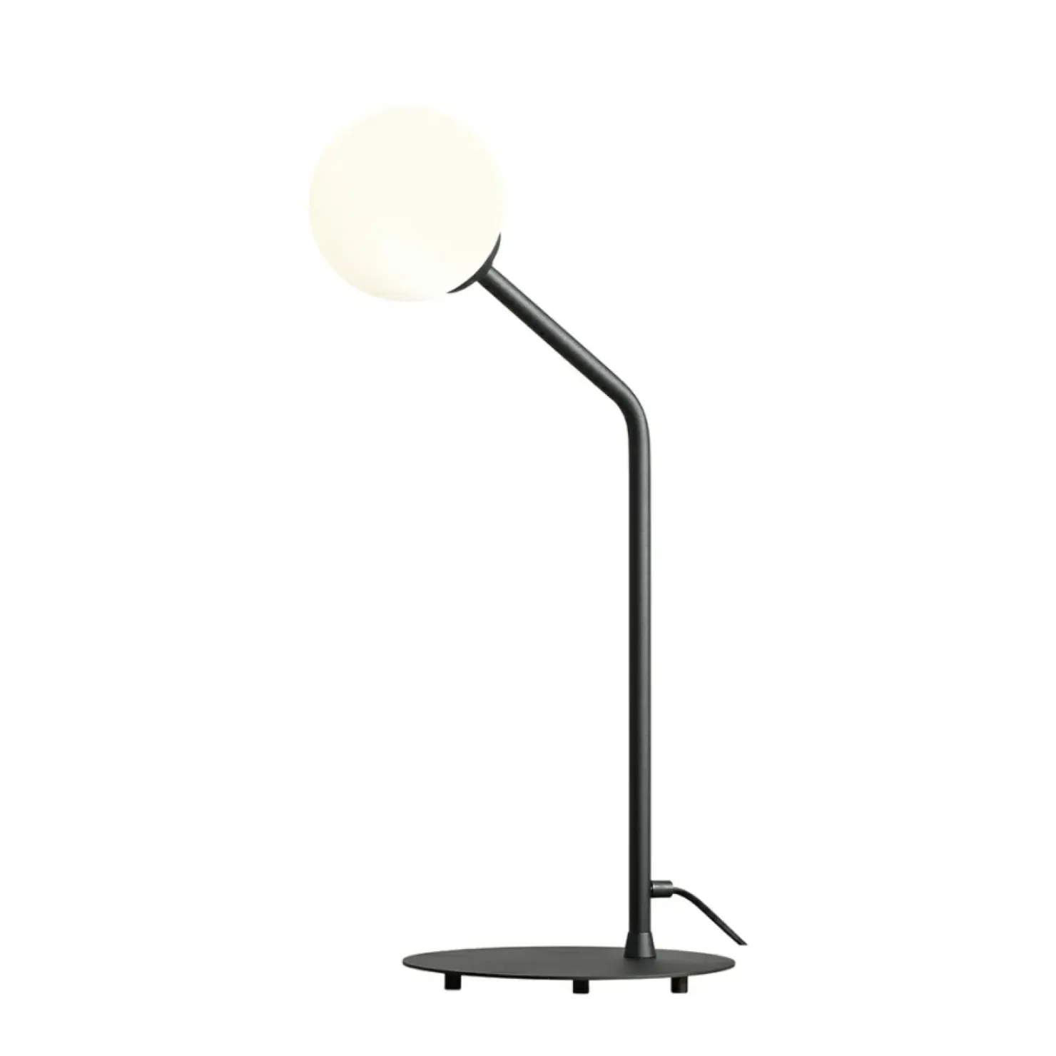 Nowoczesna, czarna lampka do loftowej sypialni 1064B1 z serii PURE*Sklep Kaja Flash Sale