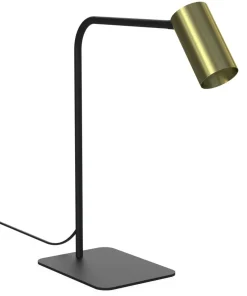 Nowoczesna lampa biurkowa, w kolorze mosiężnym 7710 | Kaja Oświetlenie*Sklep Kaja Discount