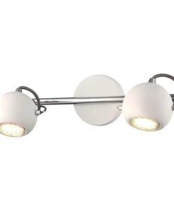 Nowoczesna lampa ścienna K-8002/2 WH SALVA WHITE | Kaja Oświetlenie*Sklep Kaja Shop