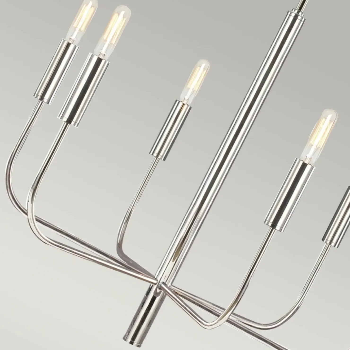 Nowoczesna lampa, kolor nikiel FE-BRIANNA6-PN z serii BRIANNA*Sklep Kaja Cheap