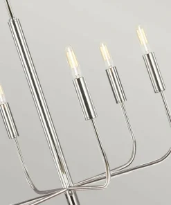 Nowoczesna lampa, kolor nikiel FE-BRIANNA6-PN z serii BRIANNA*Sklep Kaja Cheap
