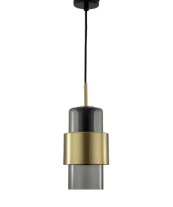 Clearance Sklep Kaja Nowoczesna lampa nad blat kuchenny LP-866/1P L SM/GD z serii MIELE