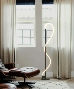 Nowoczesna lampa podłogowa LED ABR-EOS-C-30W SPIRALI | Kaja*Sklep Kaja Store